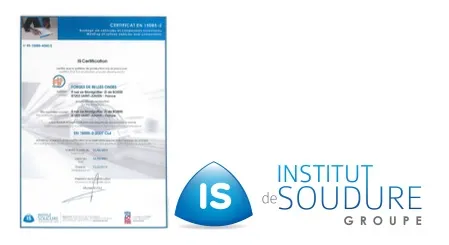 NEWS: EN 15085 certification (class 4)